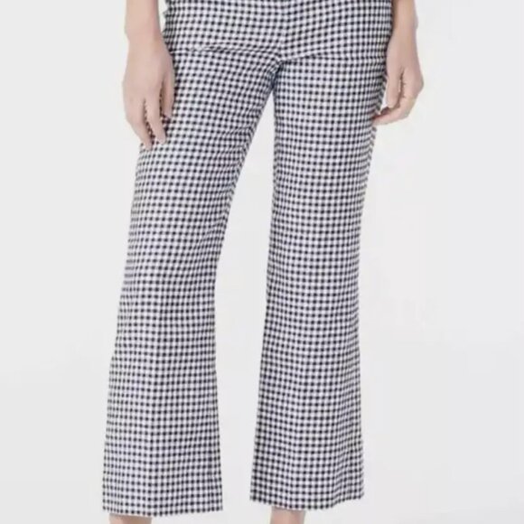 J Crew Stretch Linen Hayden Kickout Pant - Picture 1 of 7